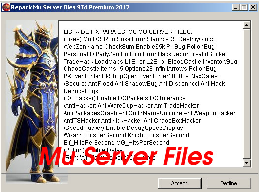 Hack For Mu Online 97d Server